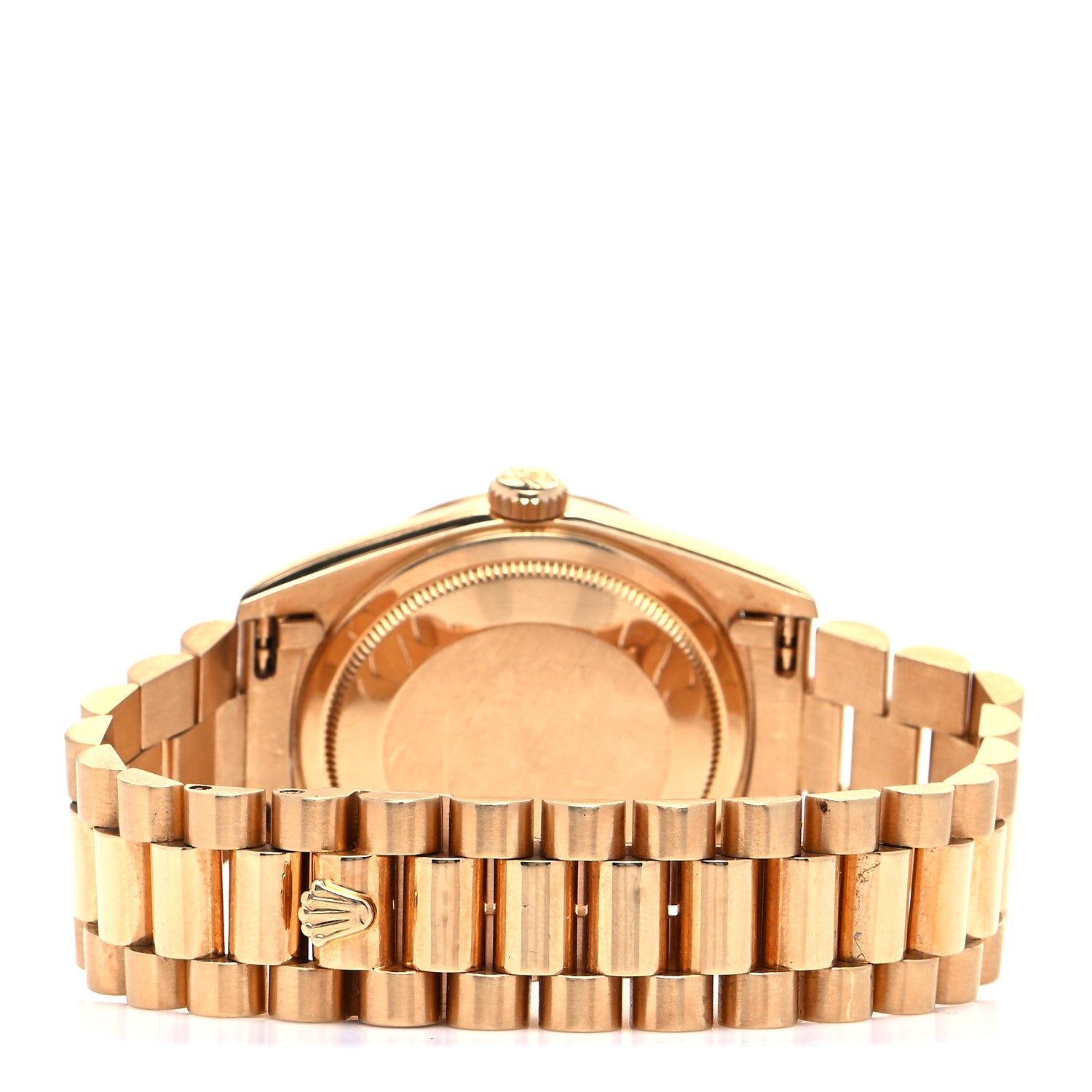 Rolex 18K Yellow Gold Diamond 36mm Oyster Perpetual Day-Date President Watch Champagne 18238 3 of 4