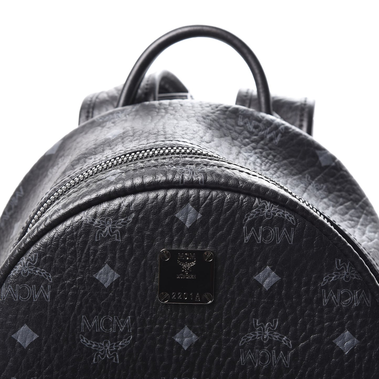 Visetos Small Side Stud Stark Backpack Black