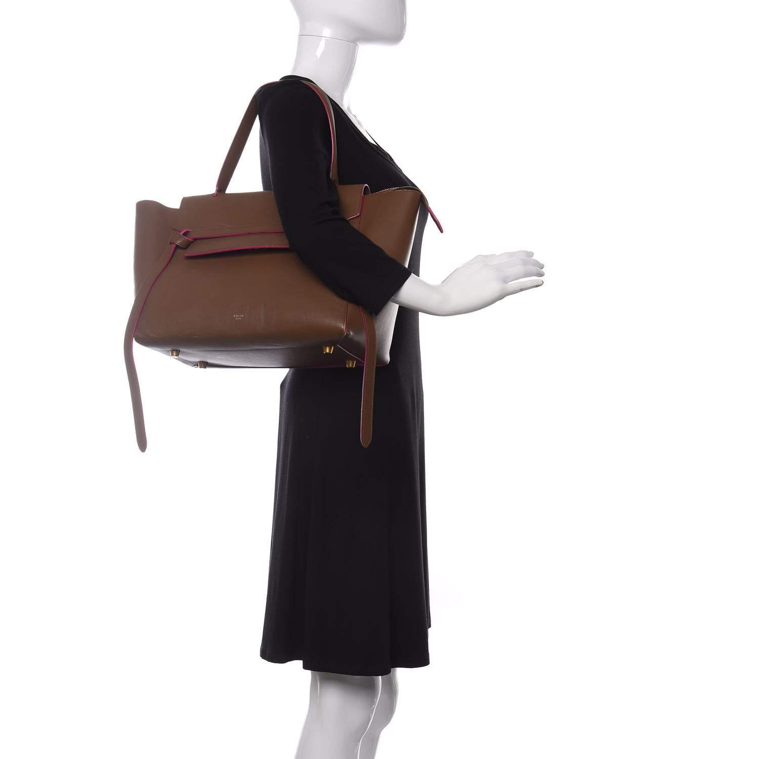 Celine Smooth Calfskin Small Belt Bag Camel Pink 2 of 20