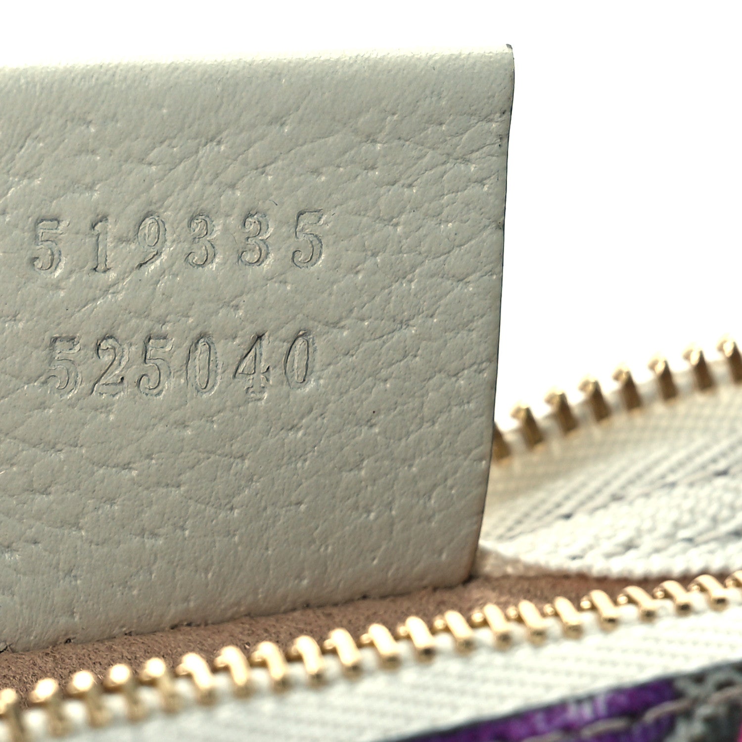 Gucci GG Supreme Monogram Flora Ophidia Pouch White 6 of 9