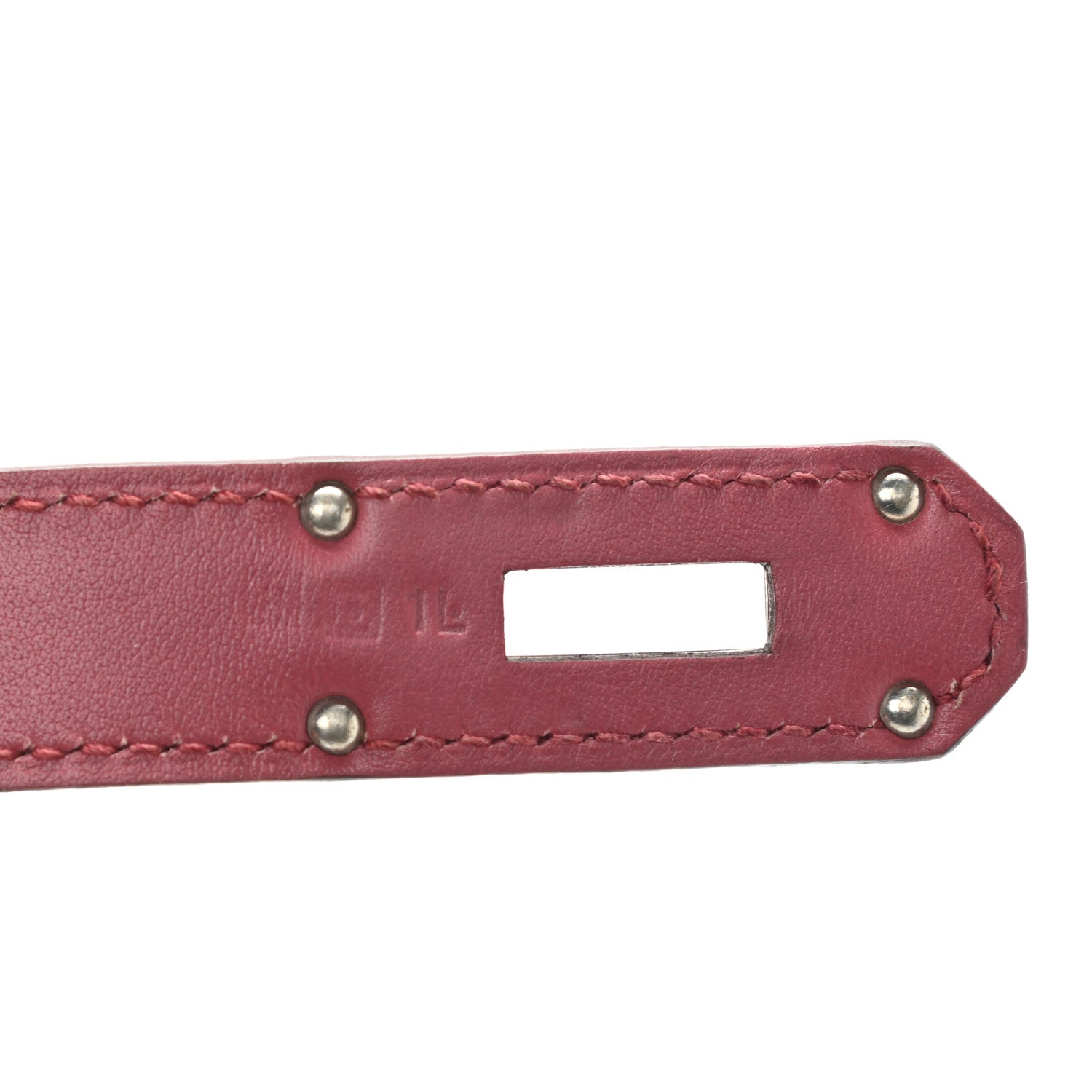 Hermes Veau Sikkim Kelly Relax 50 Boise De Rose 7 of 11