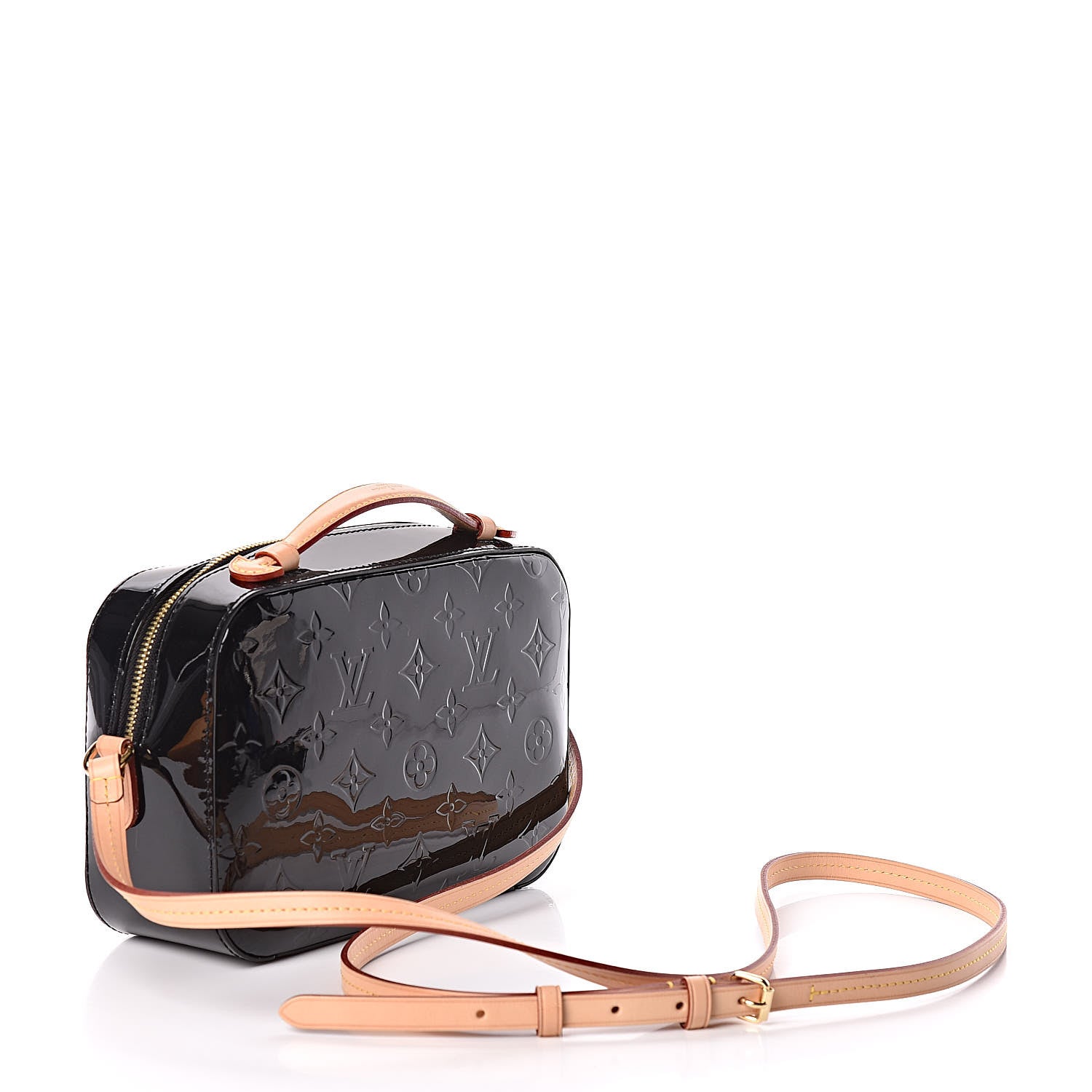 Louis Vuitton Vernis Santa Monica Black 3 of 9