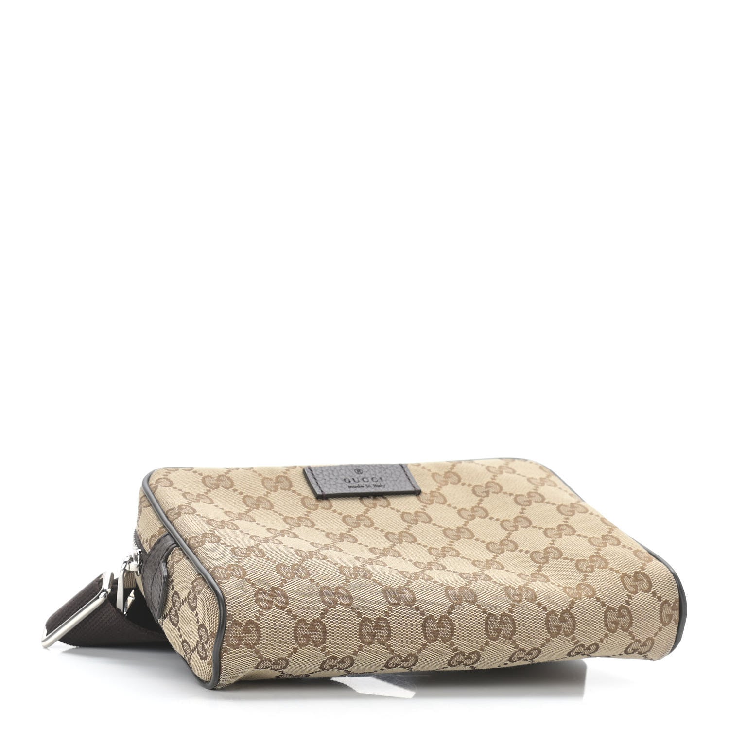Gucci Monogram Belt Bag Dark Brown 4 of 9