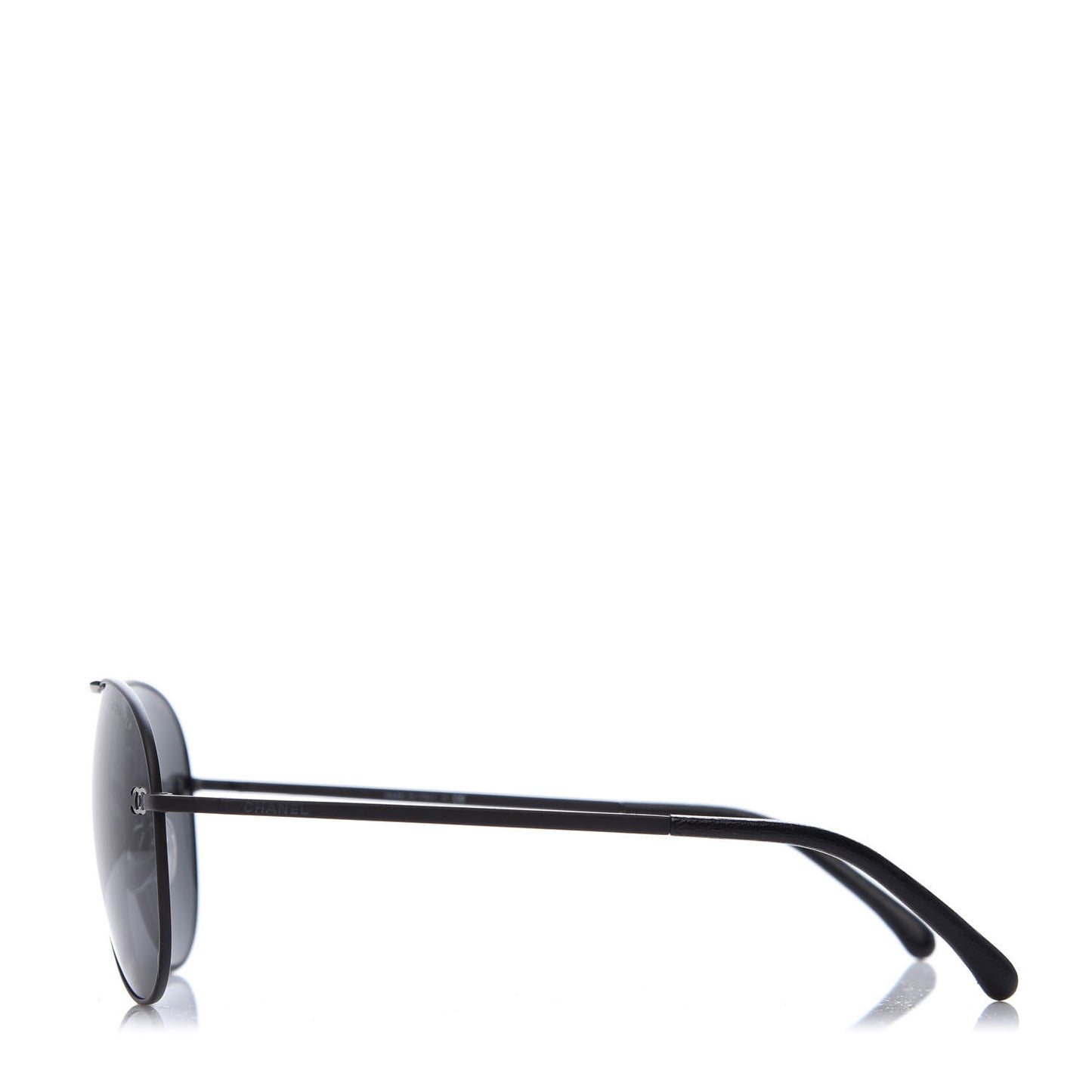 Metal Aviator CC Sunglasses 4189 T-Q Black