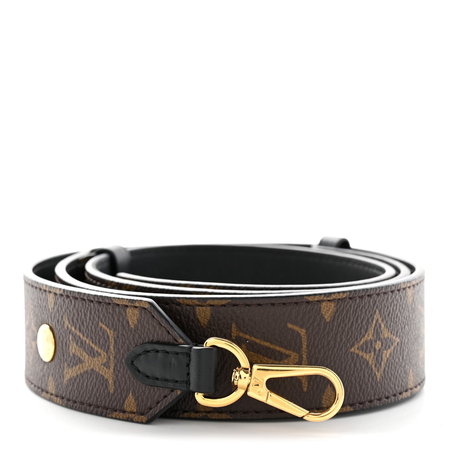 Monogram Adjustable Bandouliere Shoulder Strap Black
