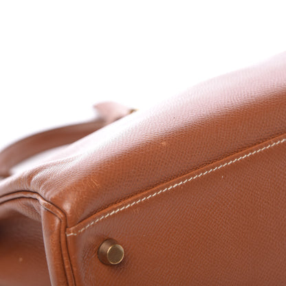 Hermes Courchevel Kelly Retourne 35 Gold 38 of 40