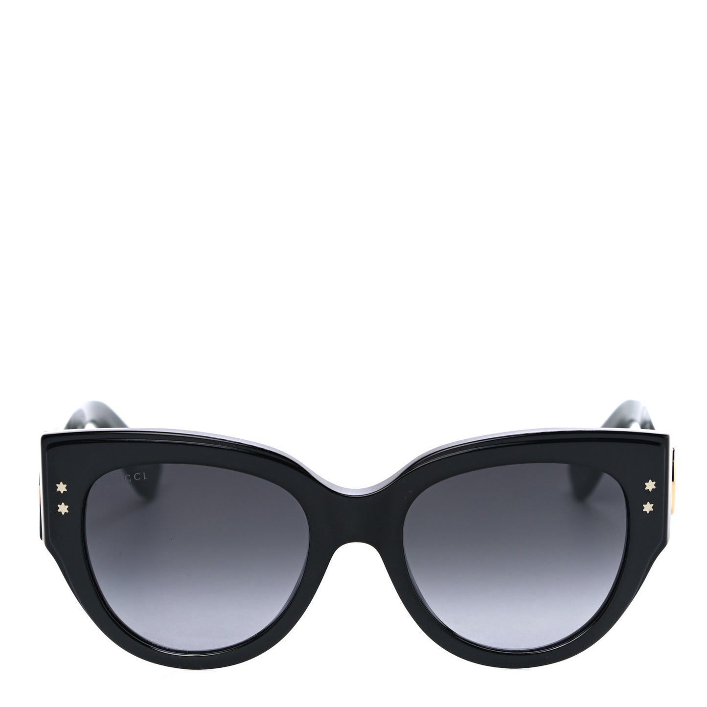 Acetate Oversized Rectangle Frame Web Sunglasses GG3864/S Black