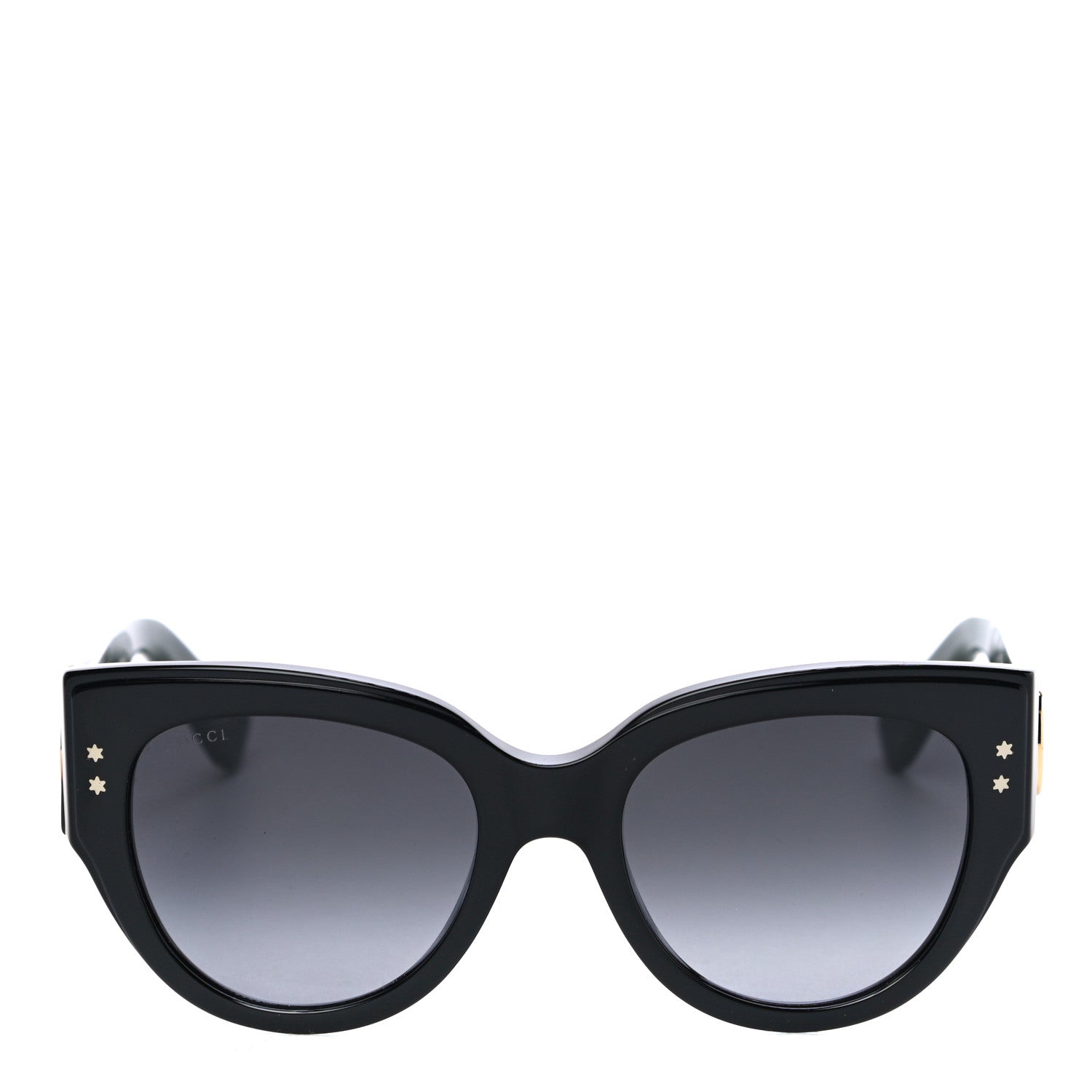 Gucci Acetate Oversized Rectangle Frame Web Sunglasses GG3864/S Black 4 of 7