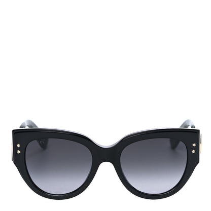 Gucci Acetate Oversized Rectangle Frame Web Sunglasses GG3864/S Black 4 of 7