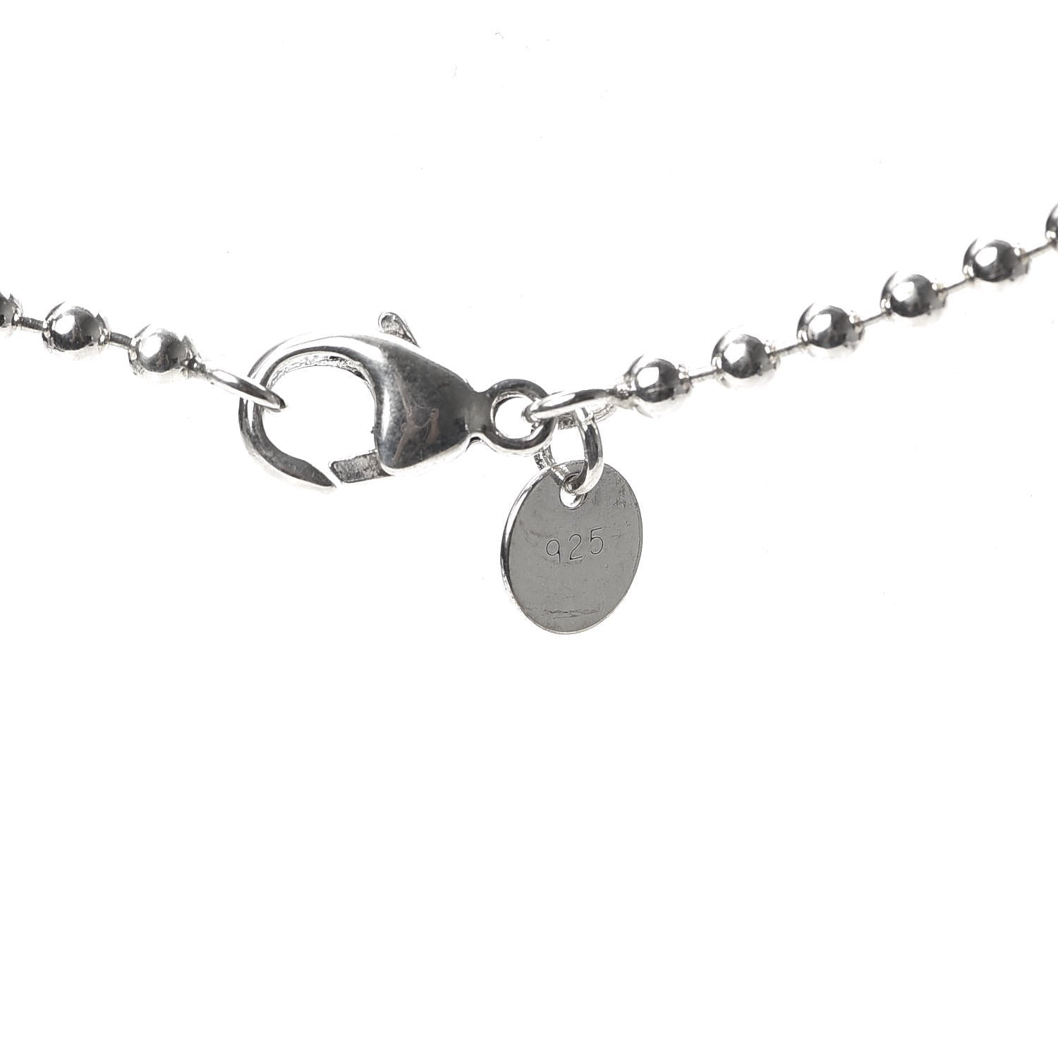 Tiffany Sterling Silver Long Return to Tiffany Heart Pendant Necklace 6 of 6