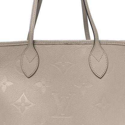 Louis Vuitton Empreinte Monogram Giant Neverfull MM Tourterelle 8 of 10