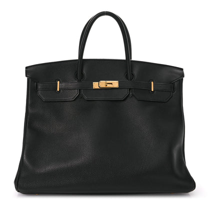 Hermes Togo Birkin 40 Black 1 of 12