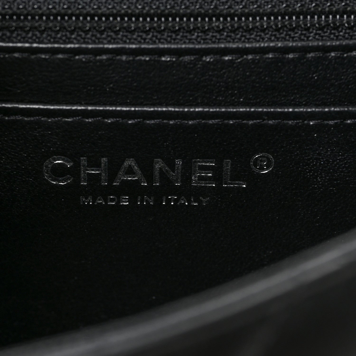 Chanel Lambskin Quilted Mini Square Flap Black 6 of 9