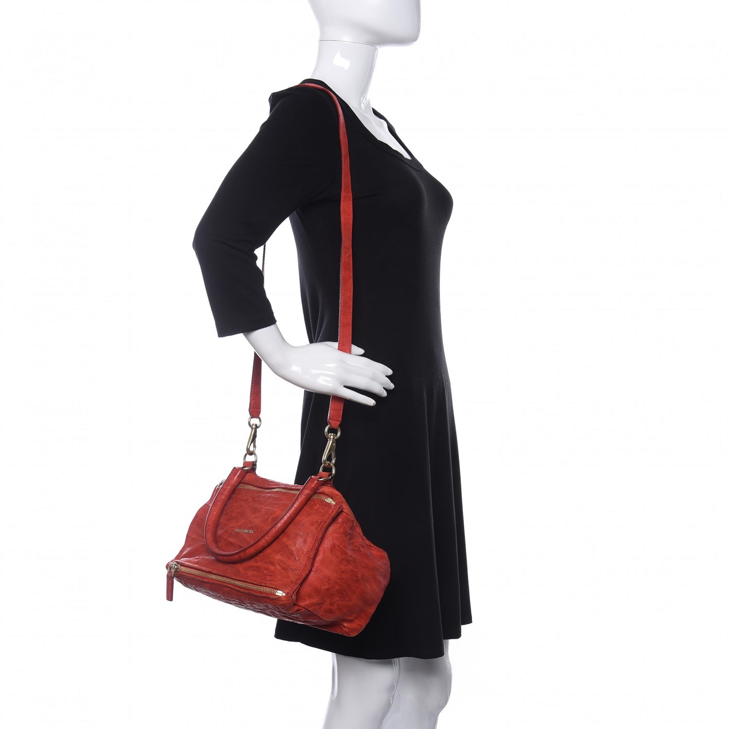 Tumbled Sheepskin Small Pandora Red