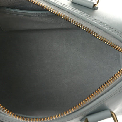 Celine Smooth Calfskin Triomphe Small Boston Bag Soft Blue 5 of 8