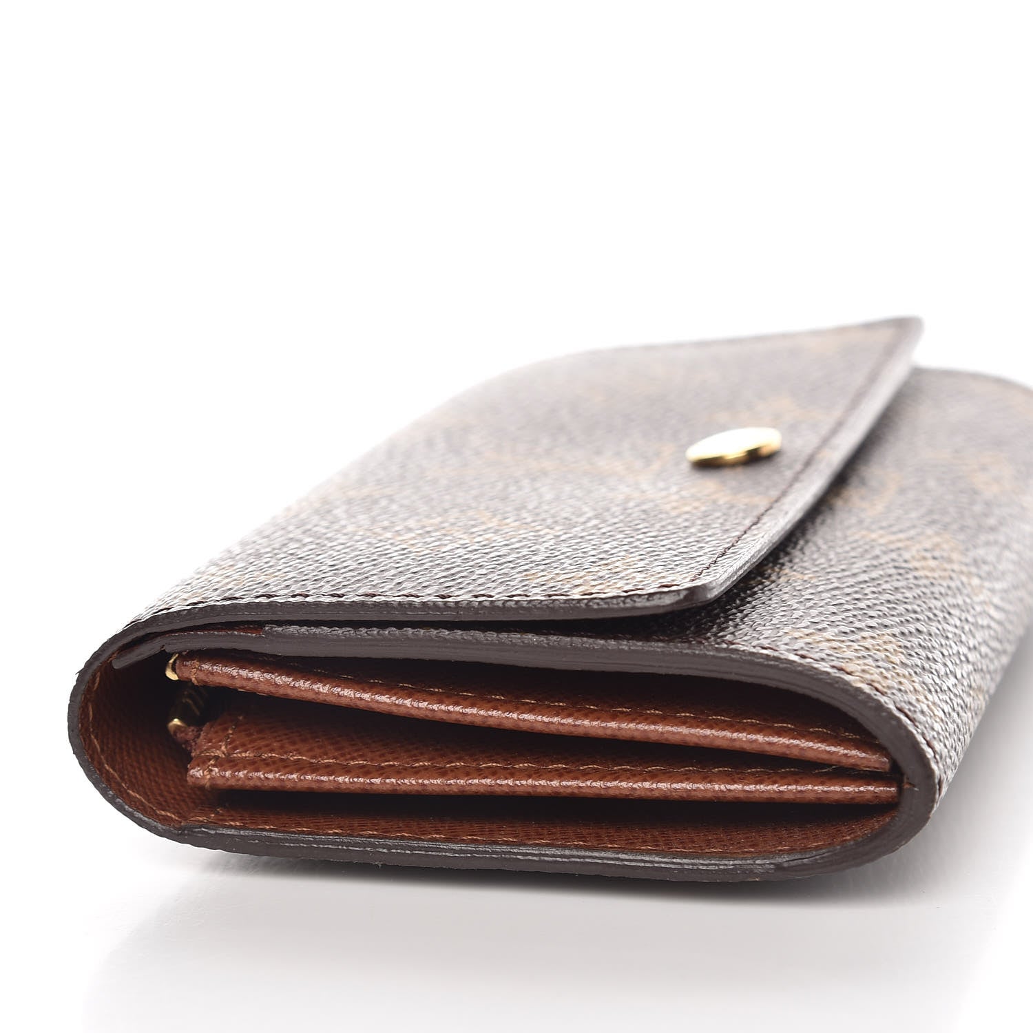 Louis Vuitton Monogram Porte-Monnaie Tresor Wallet 7 of 10