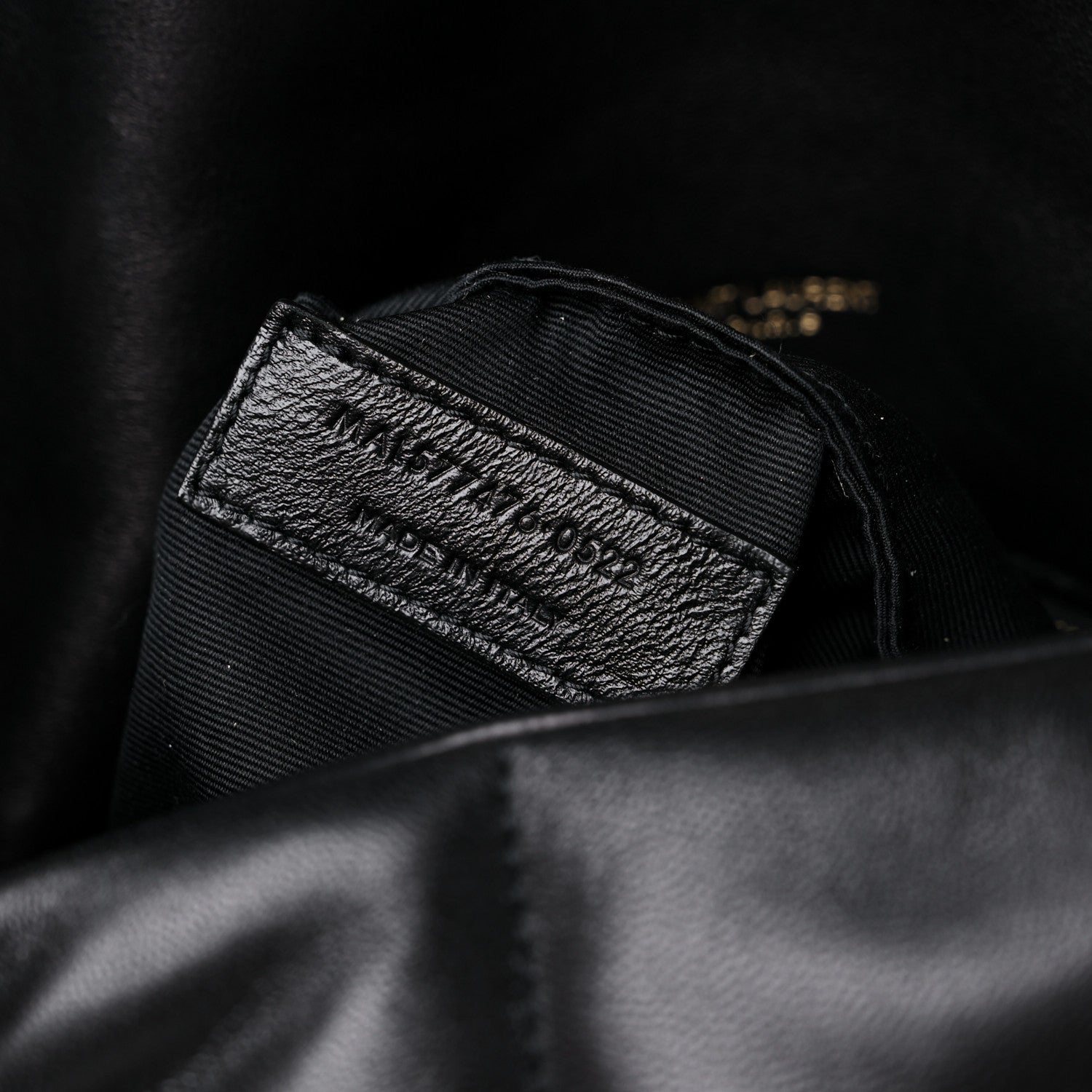 Saint Laurent Lambskin Quilted Small Loulou Puffer Monogram Chain Satchel Black 8 of 10