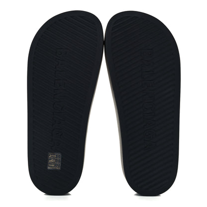 Balenciaga Rubber Chunky Platform Slide Sandals 41 Black 5 of 8