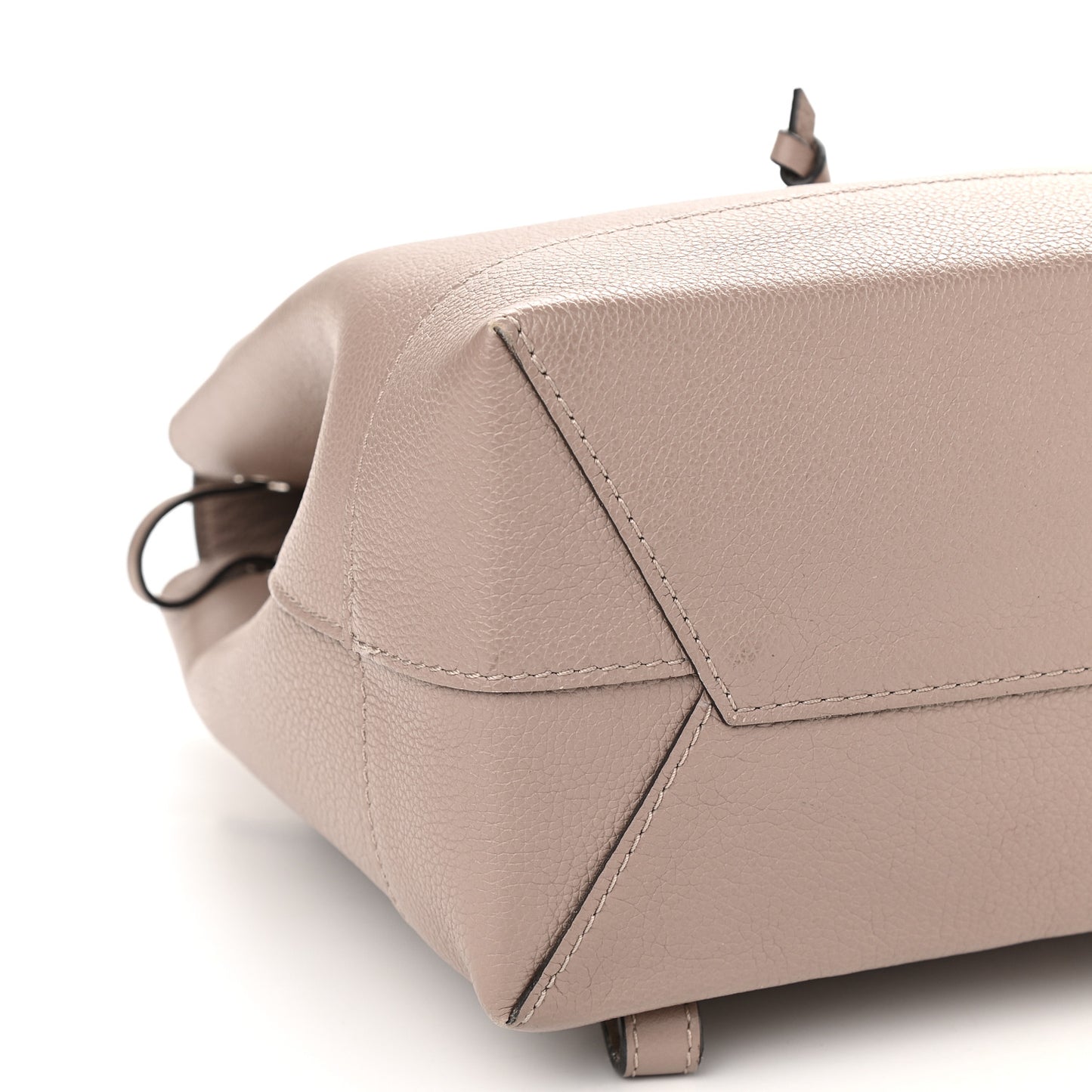 Soft Calfskin Lockme Backpack Mastic