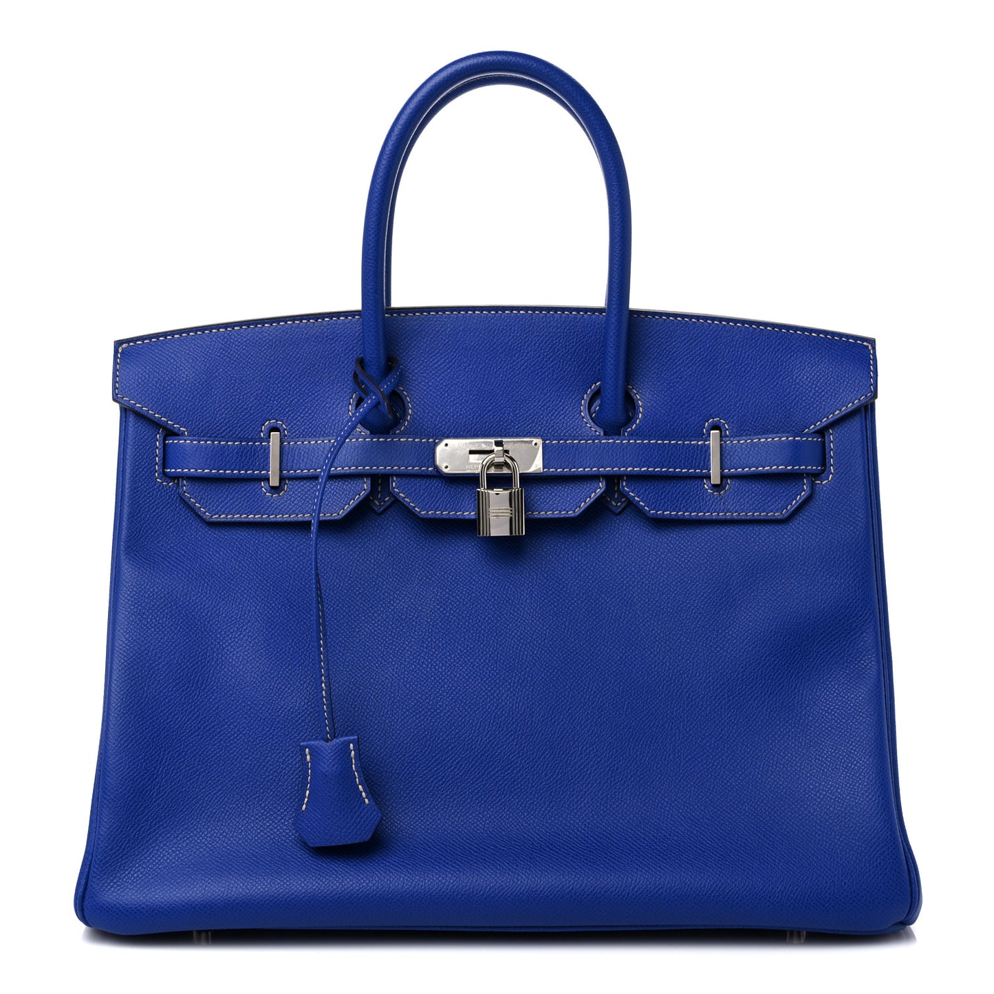 Epsom Candy Birkin 35 Bleu Electrique Mykonos