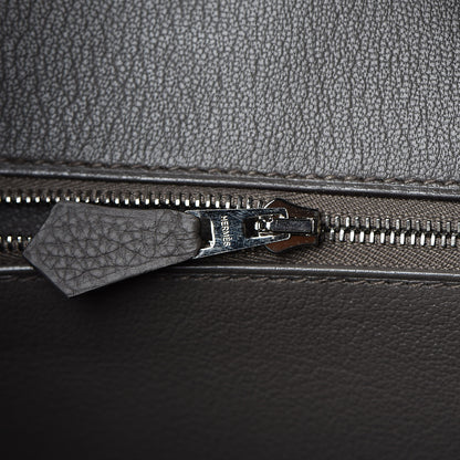 Hermes Togo Birkin 35 Etain 20 of 37