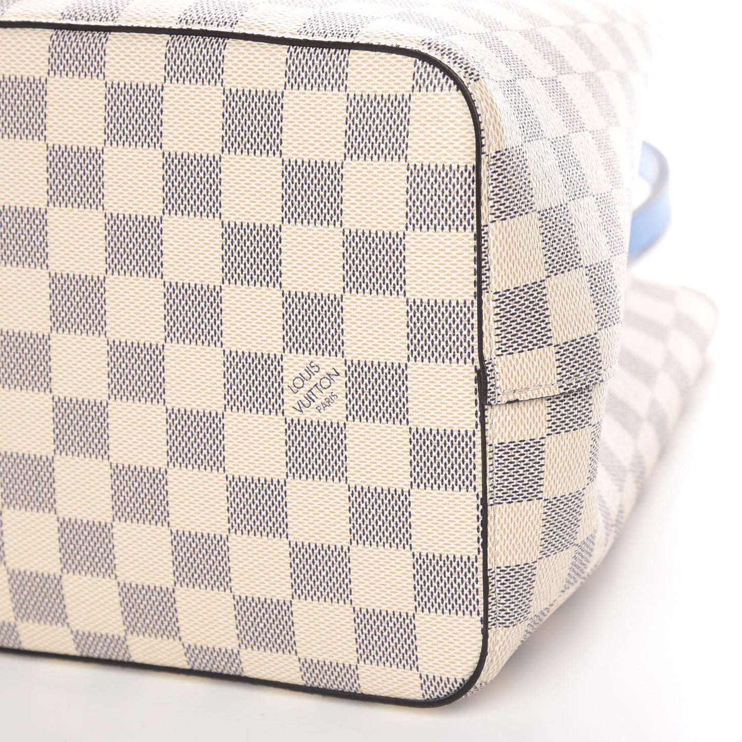 Damier Azur Neonoe MM Bleuet