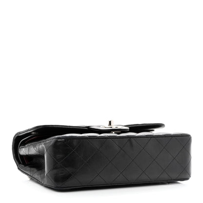 Chanel Lambskin Quilted Small Double Flap Black 3 of 14