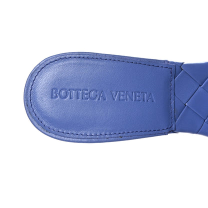 Bottega Veneta Nappa Maxi Intrecciato Lido 90mm Mule Sandals 35 Indigo 7 of 9