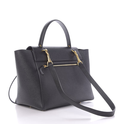 Celine Baby Grained Calfskin Mini Belt Bag Black 3 of 10