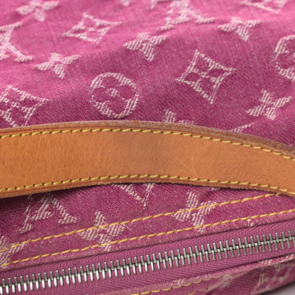 Louis Vuitton Denim Baggy GM Fuchsia 5 of 8