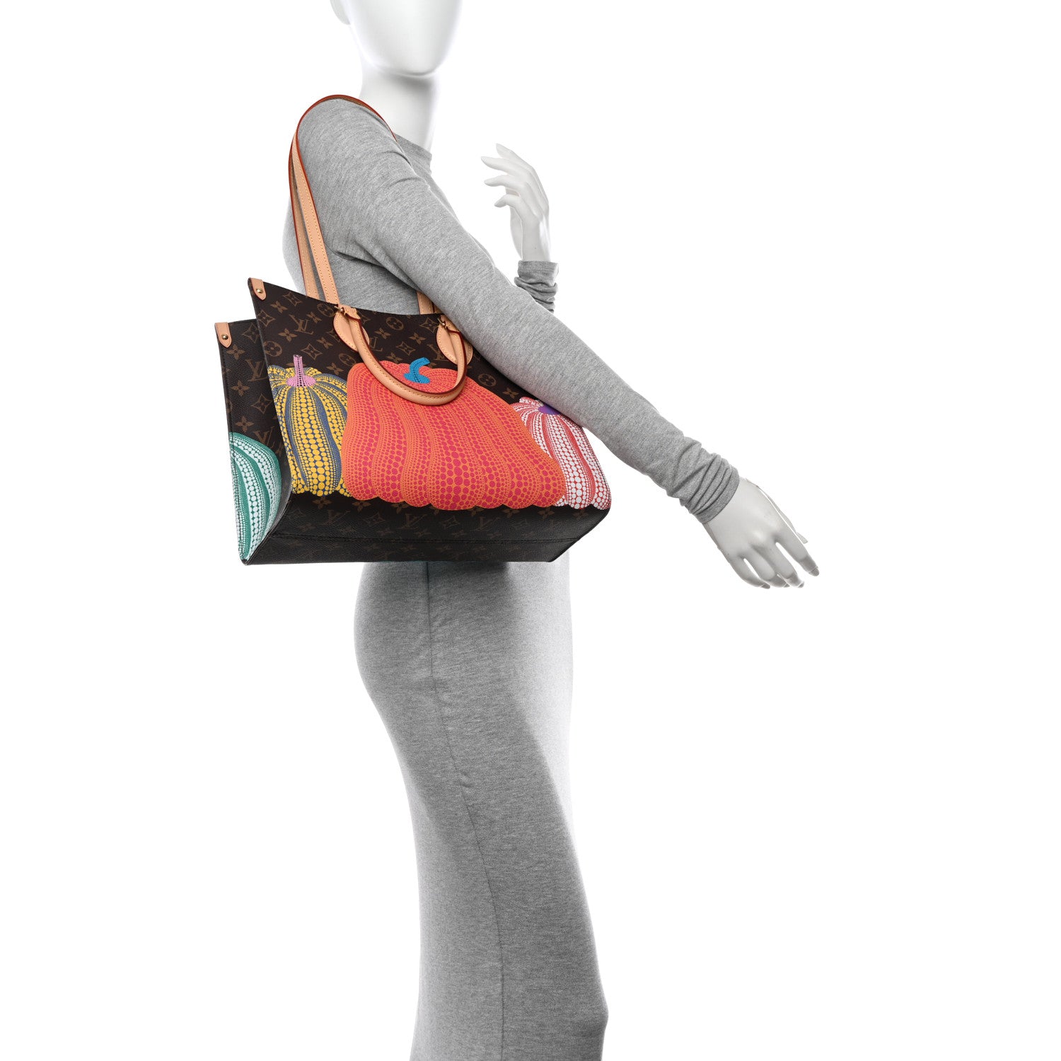 Louis Vuitton LV X YK Monogram Pumpkin Onthego MM Multicolor 2 of 9