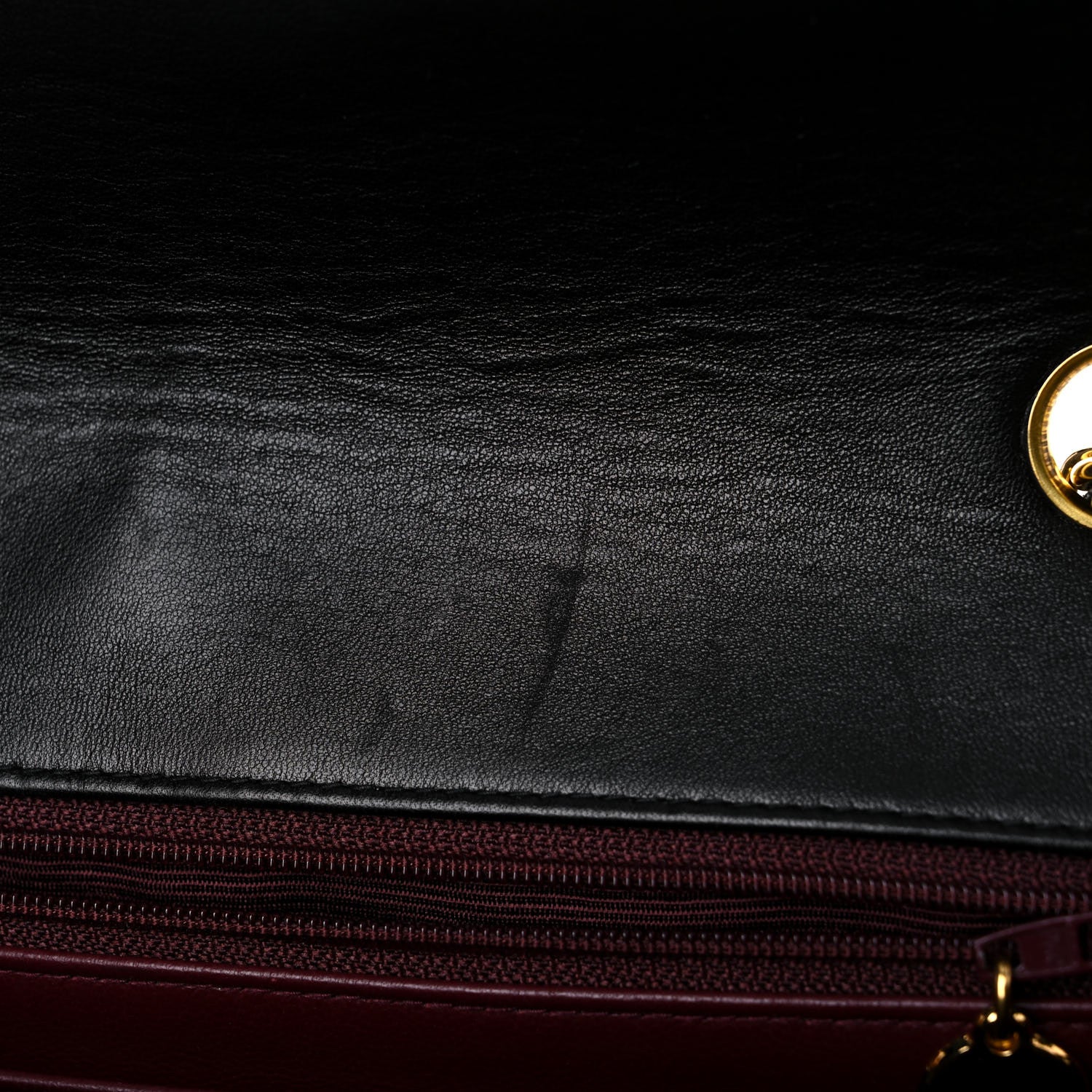 Chanel Lambskin Quilted Medium Single Flap Black 8 of 22