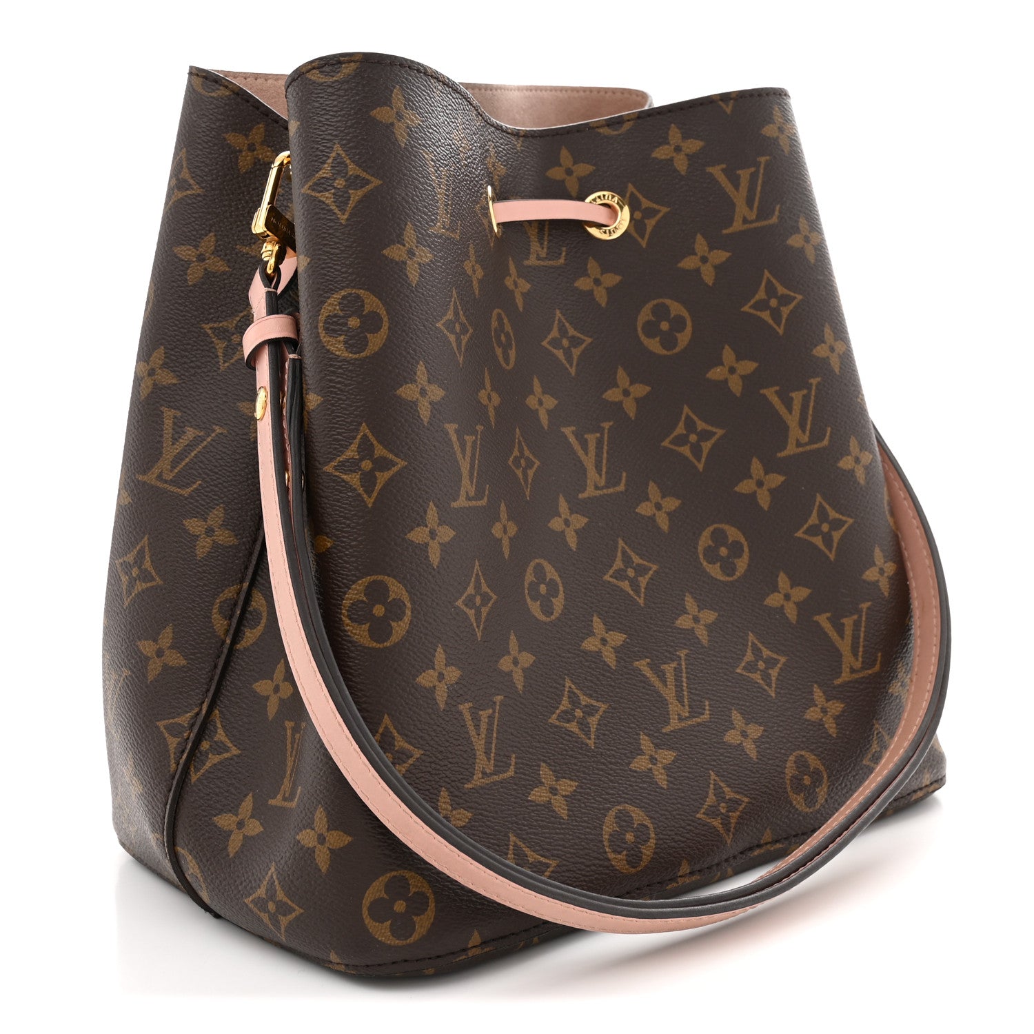 Louis Vuitton Monogram Neonoe MM Rose Poudre 3 of 12