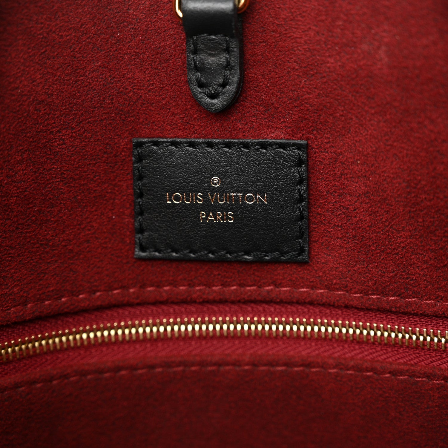 Louis Vuitton Empreinte Monogram Giant Onthego MM Black Beige 6 of 15