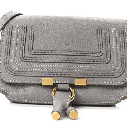 Chloe Calfskin Marcie Convertible Belt Bag Cashmere Grey 9 of 11