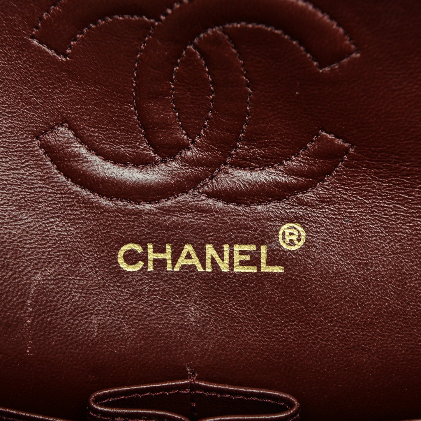 Lambskin Quilted Small Double Flap Black