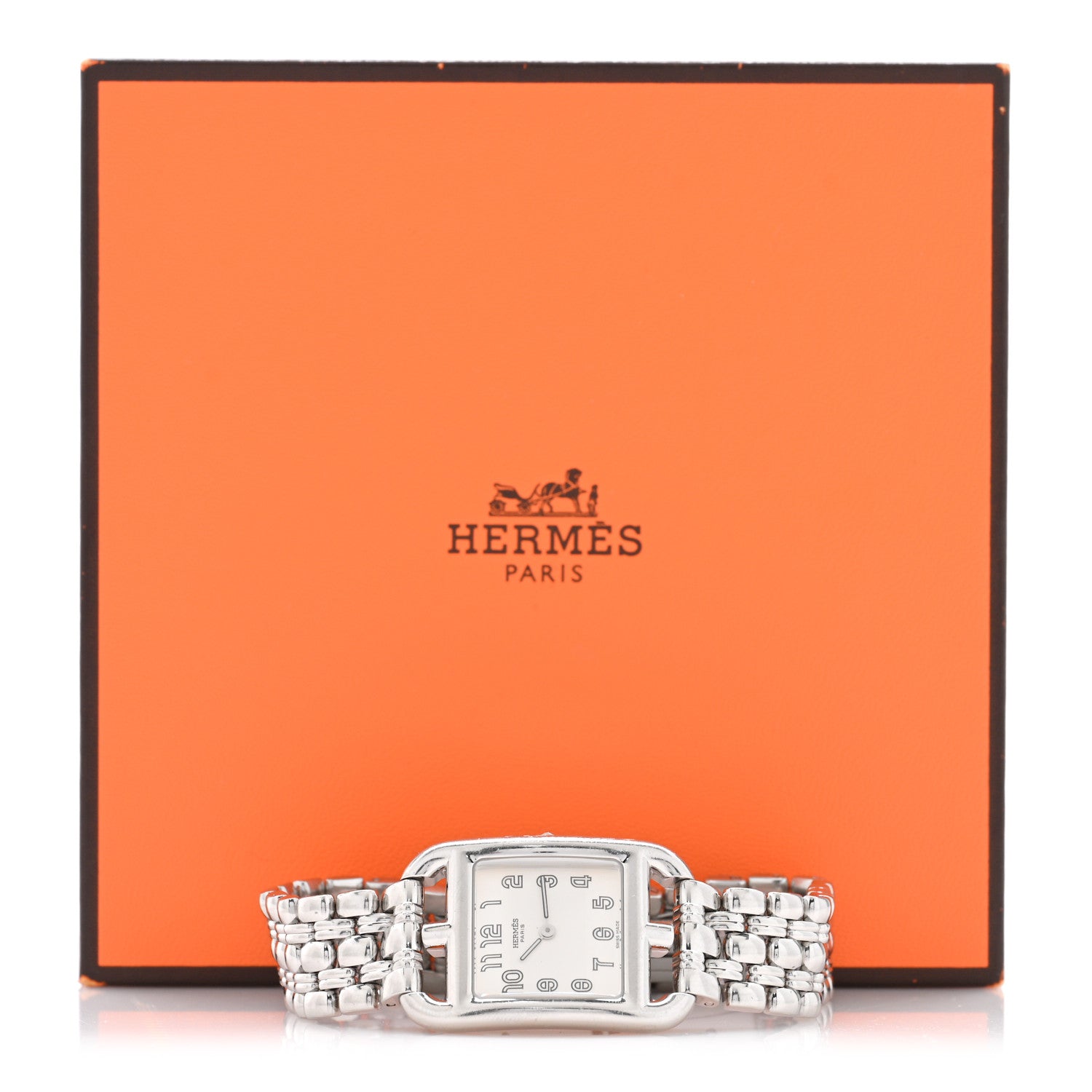 Hermes Stainless Steel 23mm Cape Cod Quartz Watch 5 of 5
