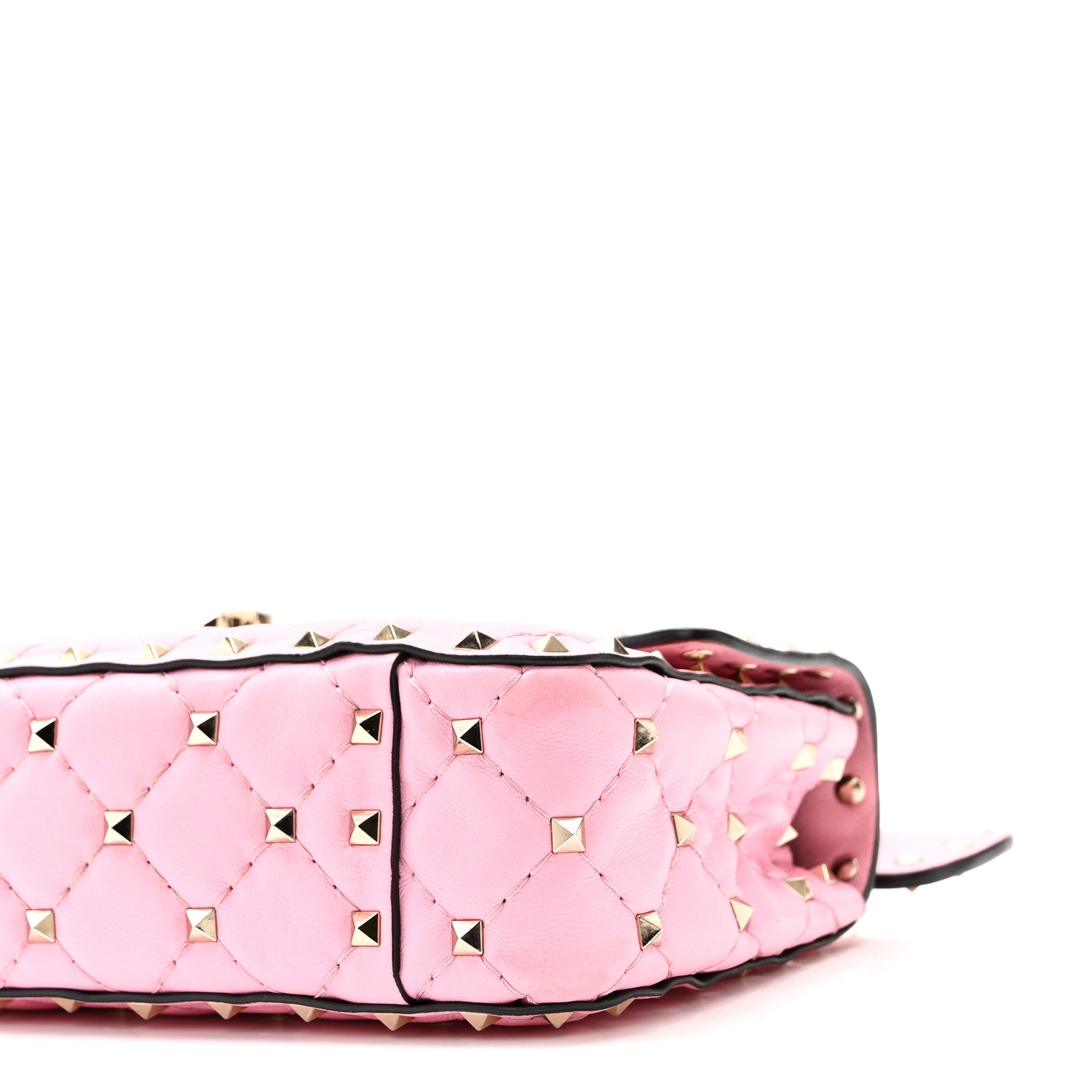 Valentino Garavani Nappa Small Rockstud Spike Shoulder Bag Giacinto 9 of 9