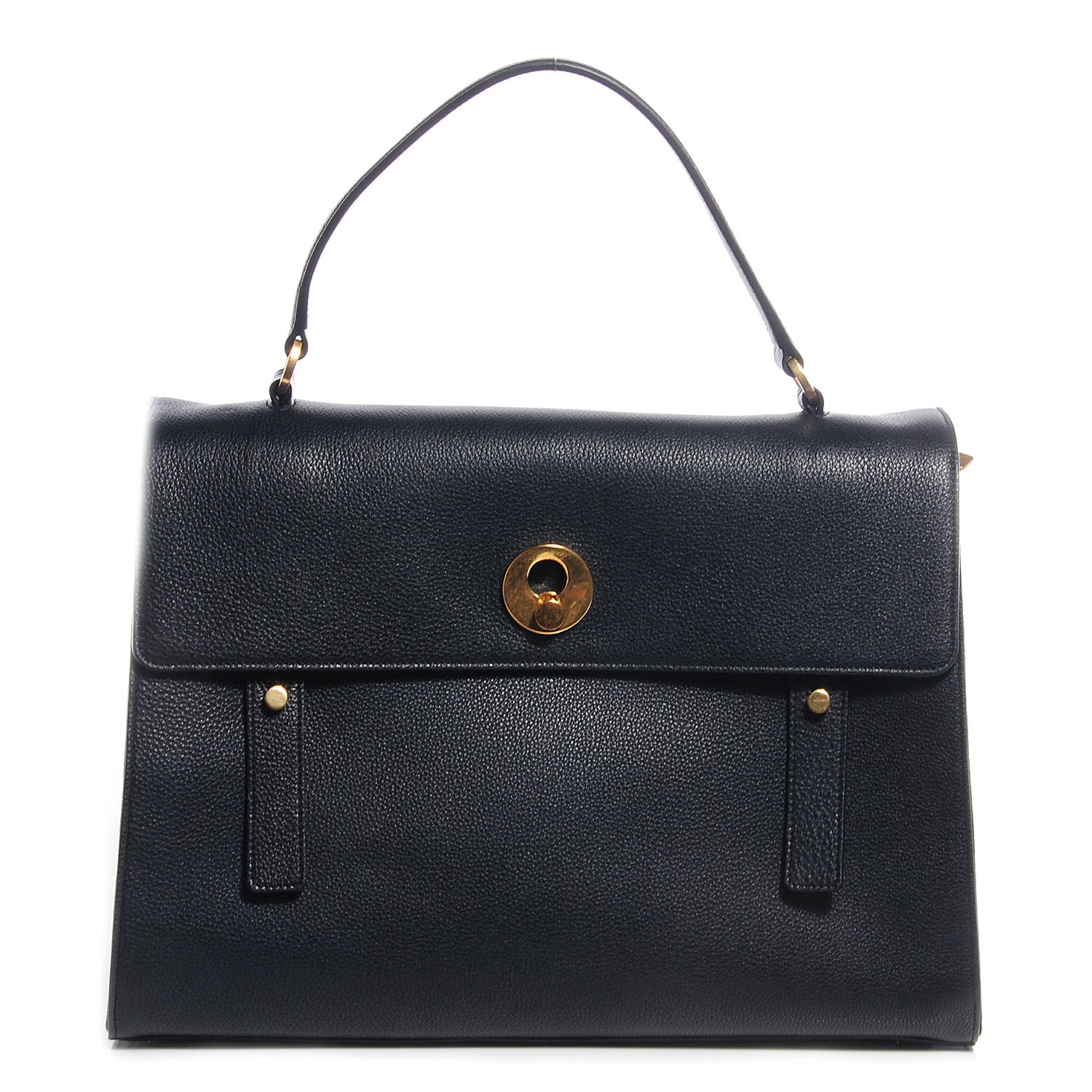 Saint Laurent Calfskin Large Muse Two Black 1 of 12