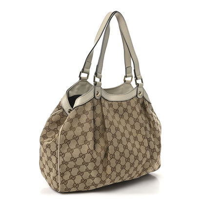 Gucci Monogram Shoulder Bag White 3 of 10