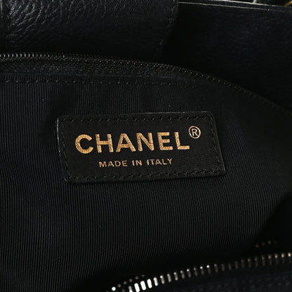 Chanel Caviar Cerf Executive Shopper Tote Black 6 of 11