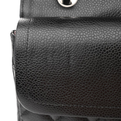 Chanel Caviar Quilted Medium Double Flap Black 11 of 12