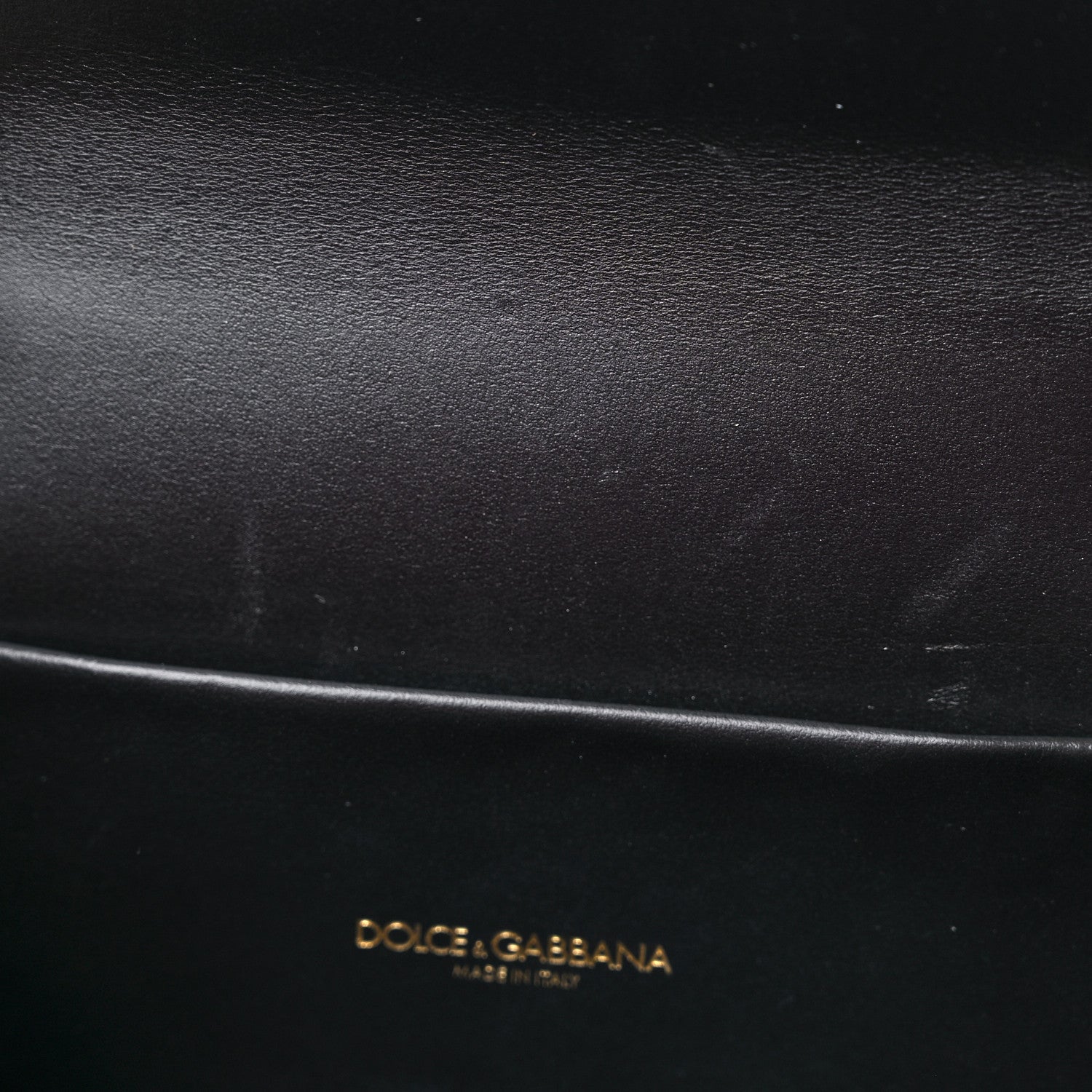 Dolce & Gabbana DOLCE &amp; GABBANA Jacquard Leopard Print Smooth Calfskin Medium Devotion Crossbody Bag Black 9 of 9