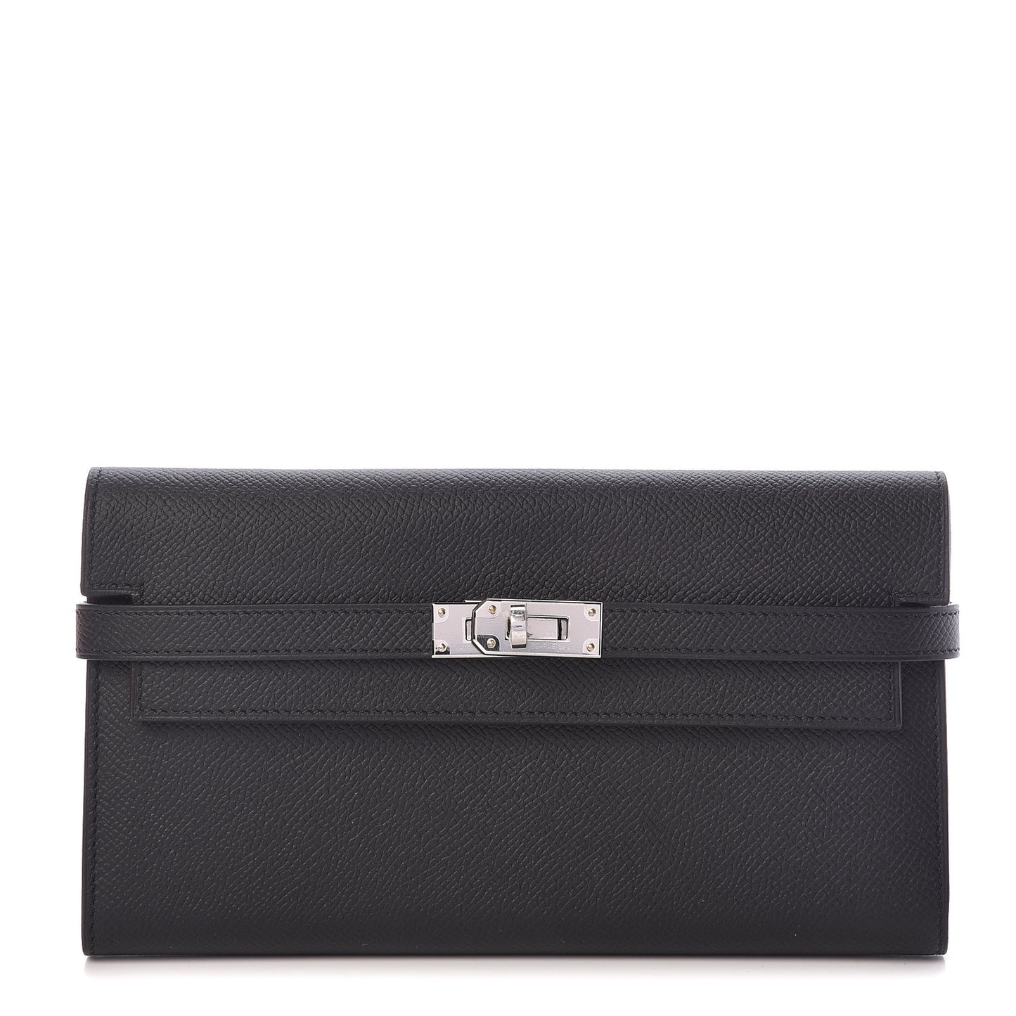 Epsom Kelly Longue Wallet Black