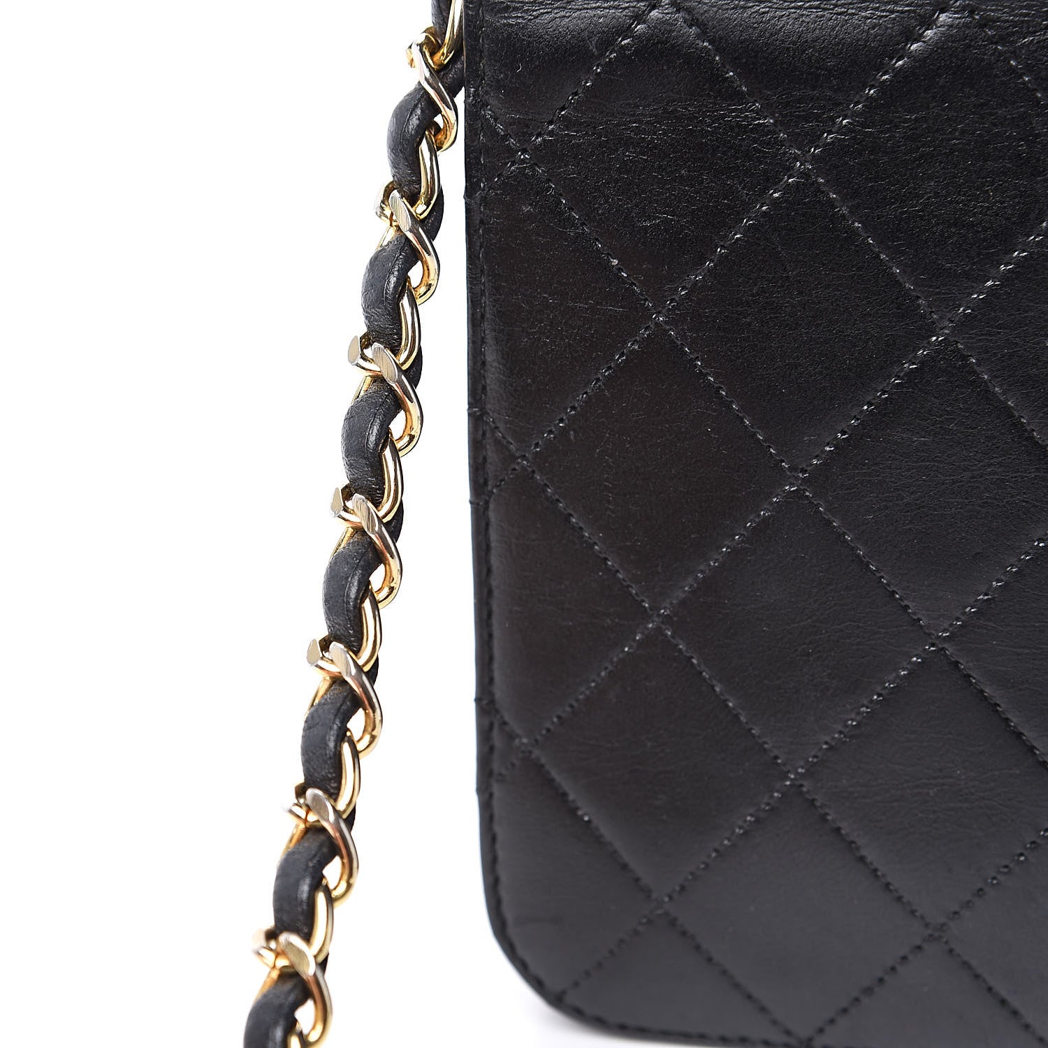 Chanel Lambskin Quilted Small Single Flap Black 15 of 15