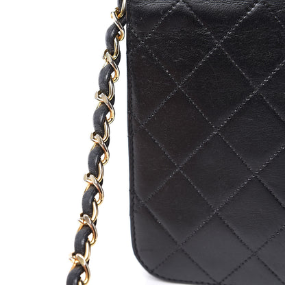 Chanel Lambskin Quilted Small Single Flap Black 15 of 15