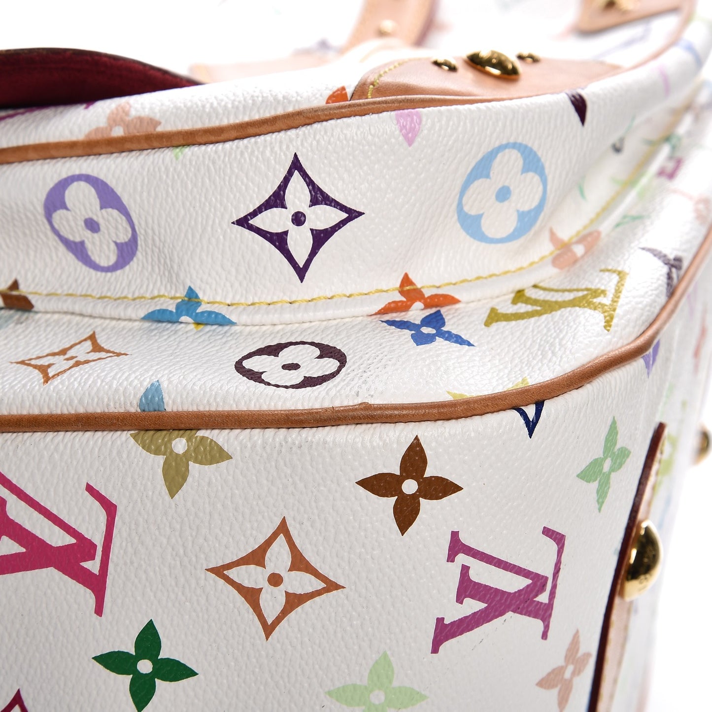 Monogram Multicolor Rita White
