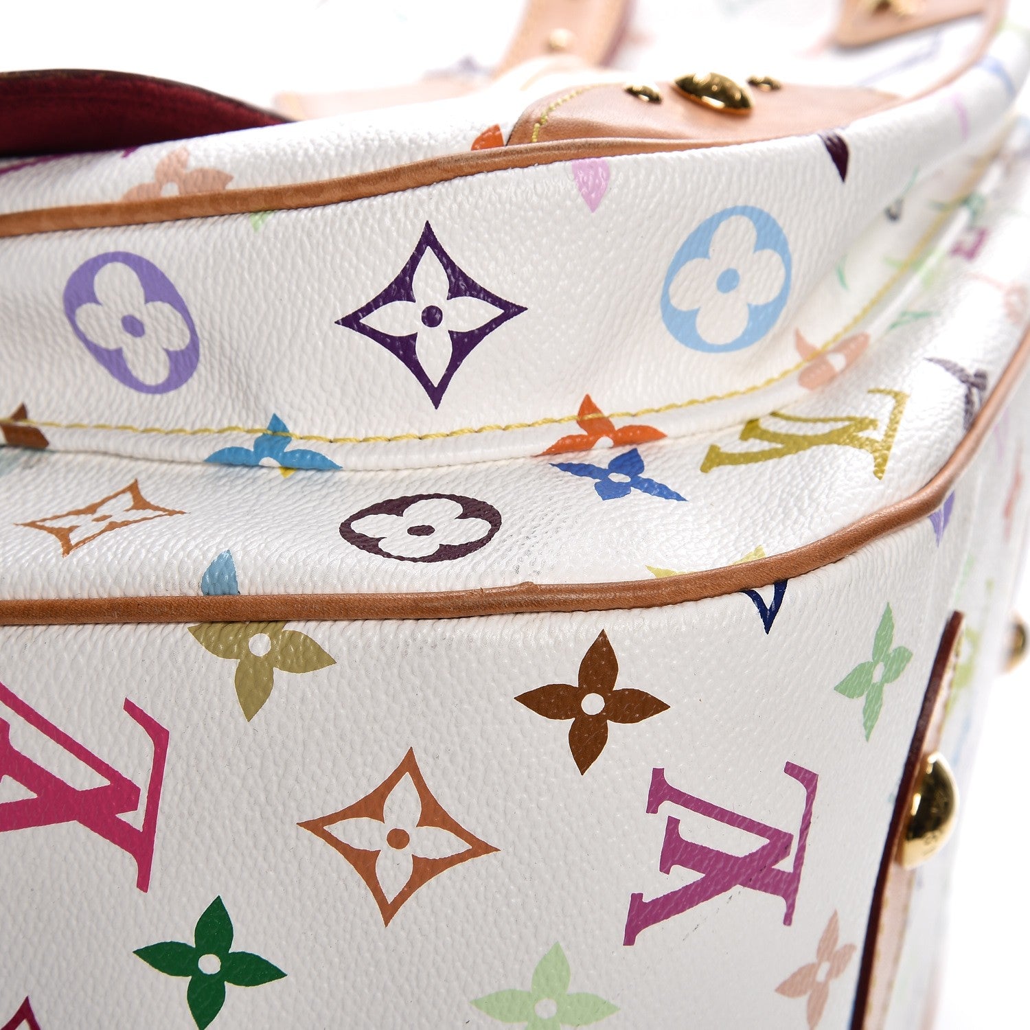 Louis Vuitton Monogram Multicolor Rita White 13 of 16