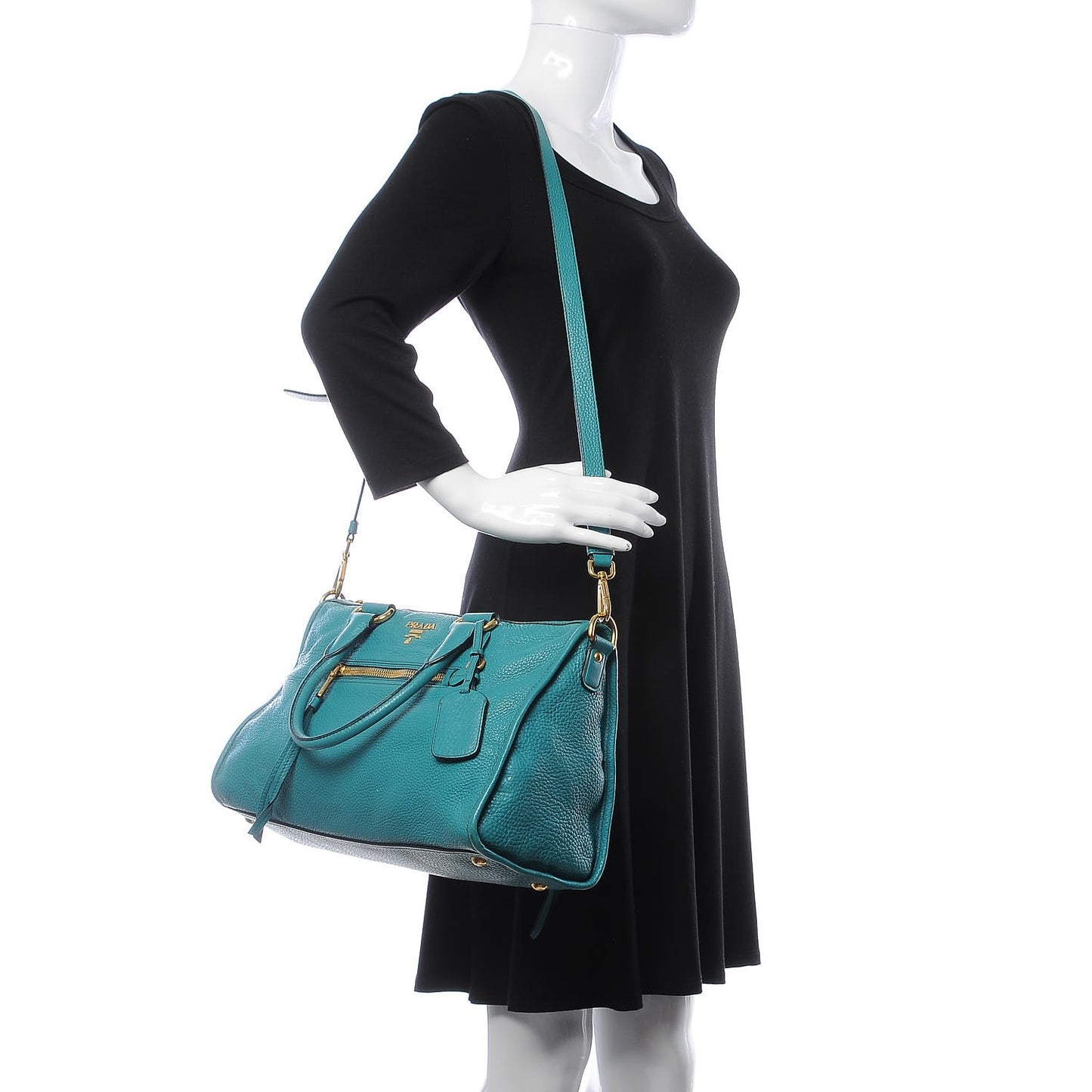 Vitello Daino Shopping Satchel Voyage