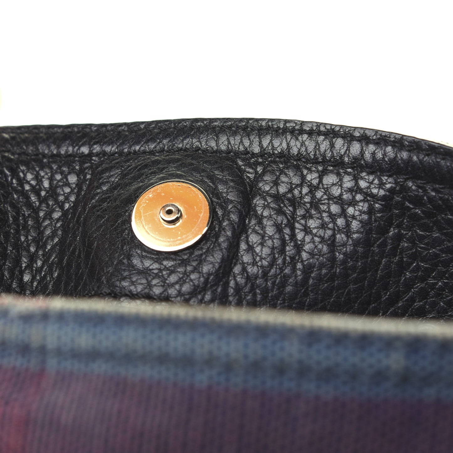 Overdyed Canvas Mega Check Mini Ashby Hobo Ultramarine Blue